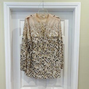 Calvin Klein V-Neck Blouse